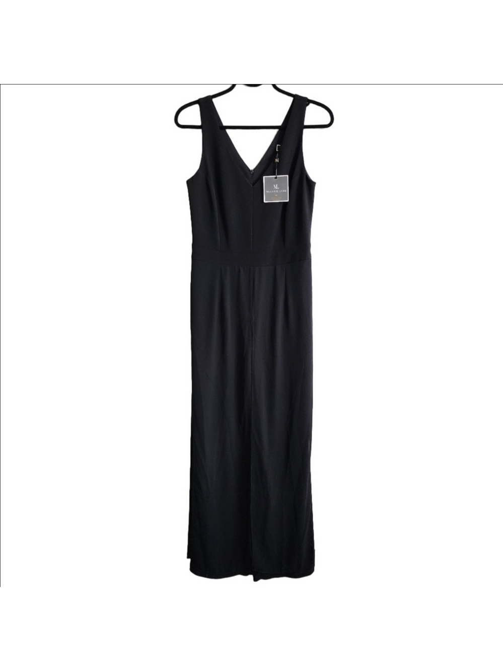 Elegant Black Sleeveless Jumpsuit Dress MELANIE LYNE New With Tags Size 4